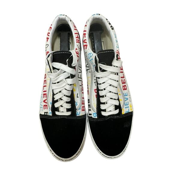 VANS Men\'s Kids of Immigrants x Old Skool \'Radical Positivity\' Black Sneaker 12 main image 6